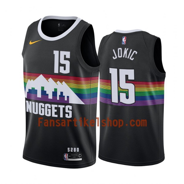 NBA Denver Nuggets Trikot Nikola Jokic 15 Nike 2019-2020 City Edition Swingman - Herren NBA Denver Nuggets Trikot Nikola Jokic 15 Nike 2019-2020 City Edition Swingman - Herren